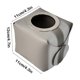 thumbnail image 3 of Organizador de cubierta de caja de pañuelos de cuero PU | Soporte para pañuelos faciales | Soporte para teléfono celular | Almacenamiento impermeable para cocina, baño, dormitorio | Material, 3 of 6