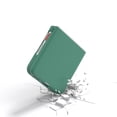thumbnail image 3 of For ZTE nubia Flip2 5G Case Skin-Touch Texture Hard PC Folding Phone Cover - Orange, 3 of 5