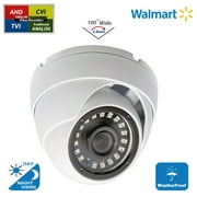 Evertech 1080P HD 4in1 Weatherproof 2.8mm Wide Angle Fix Lens Day Night Vision Indoor Outdoor CCTV Security Dome Camera