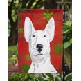 thumbnail image 3 of Carolines Treasures SC9590-FLAG-PARENT Bull Terrier Red Snowflake Christmas Flag  multicolor, 3 of 3