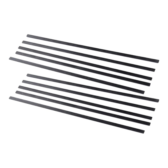 ZLight Bandes en Fibre de Carbone pour Équipement PC Modèle Arbres Accessoire Avion 10 Pcs 1x3x200mm