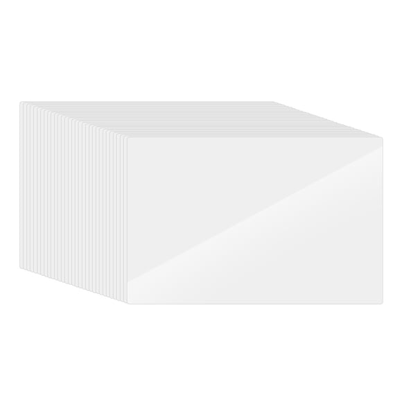 Bolsas de Laminado Térmico para Tarjetas de Índice de 5.5"x7.5", 100 Pcs Hojas de Laminado de 6 Mil para Etiquetas de Permisos de Trabajo y Tarjetas de Pase