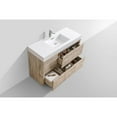 thumbnail image 3 of Kubebath Bliss 48" Nature Wood Free Standing Modern Bathroom Vanity, 3 of 6