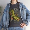 thumbnail image 4 of Musky Fishing Camouflage American Flag Muskie Unisex Cotton Tee, 4 of 4