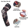 thumbnail image 4 of 1Pc Tattoo Arm Sleeves Running UV Protection Arm Sleeves Summer Cooling Arm Sleeves Flower Arm Sleeves Sun Protection Arm Cover 9, 4 of 6