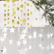 thumbnail image 3 of KAKOWELY 4 guirnaldas de papel con forma de estrella para colgar en fiestas, bonitas pancartas para festivales., 3 of 5