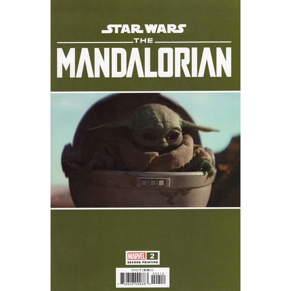 Star Wars: The Mandalorian #2 (2nd) VF ; Marvel Comic Book