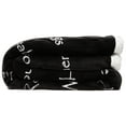 thumbnail image 6 of Chanasya Warm Hugs Positive Energy Healing Thoughts Super Soft Sherpa Microfiber Comfort Caring Black and White Gift Throw Blanket - Get Well Soon Gift for Women Men Cancer Patient - Black Blanket, 6 of 8