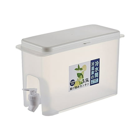 

wendunide tools fruit bottle ice lemonade water bucket cool with faucet box cold tools & home improvement white
