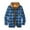 Blue, variant on Meichang Flannel Shirts Men Big and Tall Plaid Hoodies Fall Button Down Shirt Jacket Modern Fit Long Sleeve Lightweight Jacket