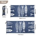 thumbnail image 4 of GZHJMY Three Fish Microfiber Quick Drying Beach Towel with a Carrying Bag Super Absorbent and Sand Free Towel for Kids Teens Adults Travel Gym Camping Pool Yoga Outdoor and Picnic, 4 of 7