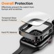 thumbnail image 2 of Estuche de 2 piezas de 44 mm (negro) compatible con Apple Watch 44 mm Serie 6 SE Serie 5 Serie 4 con protector de pantalla, estuche rígido ultrafino antirrayas, 2 of 5