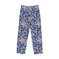 thumbnail image 6 of Daiia Rose Flowers Men's Sleep Pant with Pockets and Drawstring,Pajama Pants-XX-Large, 6 of 9