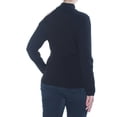 thumbnail image 4 of I.N.C Womens One Shoulder Pullover Sweater, Black, X-Large, 4 of 4