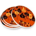 thumbnail image 3 of Coolnut Happy Halloween Round Cup Coaster with Ceramic Stone and Cork Base 1PCS, Absorbent Cup Mats, Cup Protection Mat for Home, Kitchen and Bar Home Decor Gifts, 3 of 6