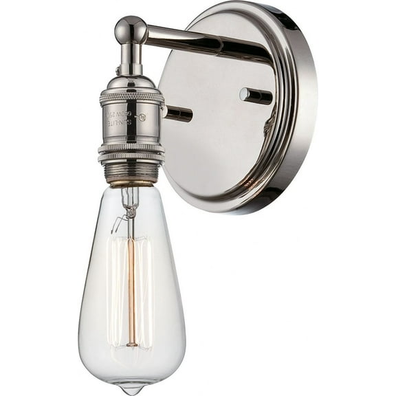Nuvo Lighting - Vintage-One Light Wall Sconce-4.88 Inches Wide by 9 Inches High