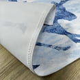 thumbnail image 5 of Ambesonne Moose Place Mats Set of 4, Blue Winter Antlers Tree, Standard Size, Blue White, 5 of 6