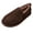 Chocolate, variant on Eastern Counties Leather Mens Sheepskin Lined Soft Suede Sole Slippers