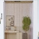 thumbnail image 2 of Naiovety Cortina de cuentas de hilo para puertas, cortinas de madera para puertas de patio, divisores de ambientes, ventanas y pasillos. Sombras de ventana do, 2 of 6