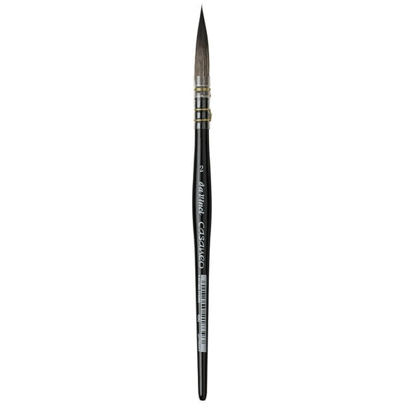 da Vinci CASANEO Quill Liner, Extra Soft Synthetic, Watercolor, Long Tip, Series 490, Size 2