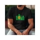 thumbnail image 4 of Hola Beaches Pineapple Graphic T-Shirt - 100% Cotton 180gsm Unisex Casual Tee for Men & Women, Funny Summer Vacation Design, All-Season Comfort, Machine Washable, Playful Design Shirt, 4 of 6