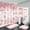Rose, variant on 4PCS Pretty Eyelash Shower Curtain Set Hello Gorgeous Bathroom Decor Set Pink Rose Gold Bathroom Curtains Shower Set with Shower Curtain and Rugs and Accessories
