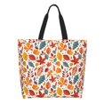 thumbnail image 1 of Disketp Colorful Maple Leaves Bolsa Tote Estampada para Mujer, Bolso de Hombro y de Mano para Compras y Viajes, 1 of 8
