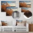 thumbnail image 4 of Designart "Sunkissed Sands Beach Grass III" Landscapes Metal Wall Art Prints, 4 of 5