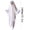 C, variant on Orangide Halloween Decorations Ghost Cloak Flowy White Robe with Pumpkin Bag for Party Favor Trick or Treat Outfit for Kids and Adults (S)
