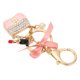 thumbnail image 5 of Rhinestone Keychain, Handbag Decoration Keychain Portable Bow Shiny Exquisite  For Women For Daily Life ANGGREK Rosa, 5 of 8