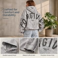 thumbnail image 2 of Christian Hoodies for Women Men Maple Leaf Print Forgiven Hoodie, Jesus Hoodies for Women Men Graphic Casual Hooded Sweatshirts Long Sleeve Pullover Hoodies, 2 of 10