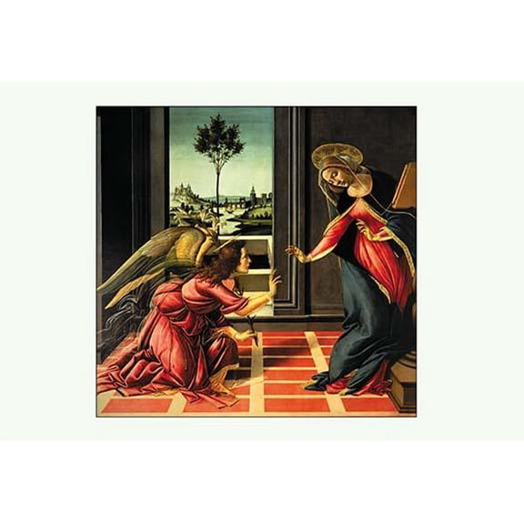 The Annunciation- Fine Art Canvas Print (20" x 30")