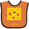 thumbnail image 3 of Inktastic Cute Kawaii Cheese Boys or Girls Baby Bib, 3 of 4