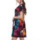thumbnail image 2 of Disketp Rock Skull Singer para Vestido de Manga Corta para Mujeres, Vestidos de Verano para Mujeres, Casual y Holgado para la Playa, 2 of 6