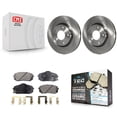 thumbnail image 1 of Transit Auto Front Disc Brake Rotors and Ceramic Pads Kit for Car 2010-2012 Kia Rondo K8T-100388, 1 of 11