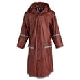 thumbnail image 3 of girls kids waterproof full length long hooded raincoat jacket coat for children, 3 of 3