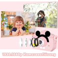 thumbnail image 4 of Cámara para niños, cámara digital para niños, regalos creativos, cámara para niños de 3 a 12 años, con tarjeta HD de 32 G/1080P, 4 of 7