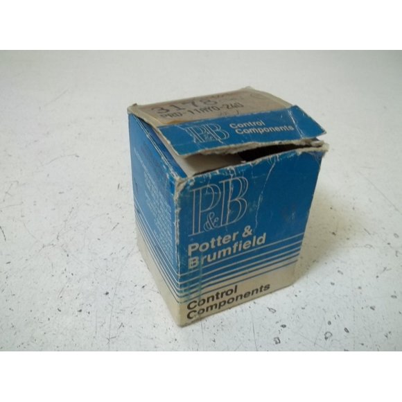 TE CONNECTIVITY/POTTER & BRUMFIELD PRD-11AY0-240 Power Relay, DPDT, 240VAC, 25A, Panel