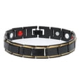 thumbnail image 1 of Pulsera magnética LHCER de Acero de titanio ajustable, 1 of 8