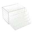 thumbnail image 2 of Nail Decoration Storage Box Transparent Empty Nail Art Organizer, 2 of 8