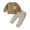 A08-Brown, variant on Xudanell Baby Boy Outfits Splicing Outfits 3 6 9 12 18 24 Months Toddler Boy Clothes Cotton Top Pants Suit Stretch Outerwear 2-3 Years
