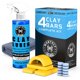 thumbnail image 1 of Kit de barras de arcilla para coche, lubricante sintético Wontolf, 4 barras de arcilla, 1 of 6