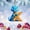 X, variant on 26 Letter Christmas Ornaments Alphabet Dinosaur Pendant Acrylic Christmas Tree Decorations Personalized A to Z Hanging Decor for Kids Xmas Gift, 2D