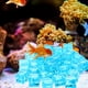thumbnail image 5 of BRIGHTFUFU 50 piezas reutilizables de cubos de hielo cuadrados de plástico cubitos de hielo lavable cubito de cubos de pescado decoración, 5 of 8