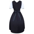 thumbnail image 2 of Dirndl Ensemble de Robe pour Femmes Midi Festival Scène Blanc à Manches Courtes Classique Bavarois Occasions, 2 of 7