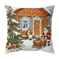 thumbnail image 2 of Three-dimensional Effect Pillowcase Christmas Pillow Cover Festival Decoration Sofa Decoration Flax Pillowcase Bedroom Home Sofa Decoration Sofa Pillowcase, 2 of 7