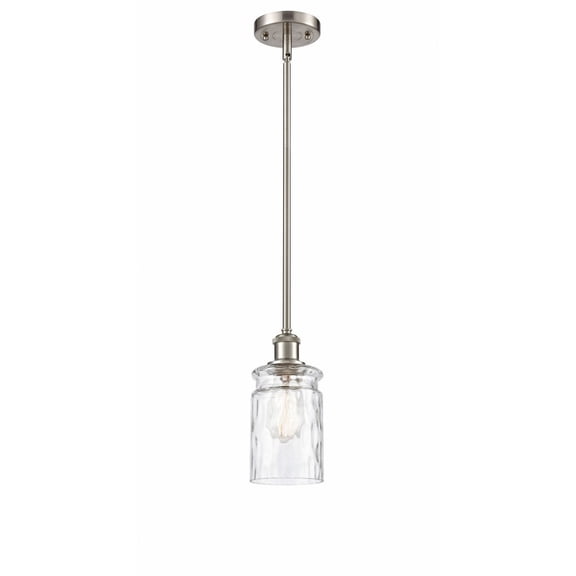 Innovations 516-1S-SN-G352-LED Candor 1 Light Pendant part of the Ballston Collection, Brushed Satin Nickel