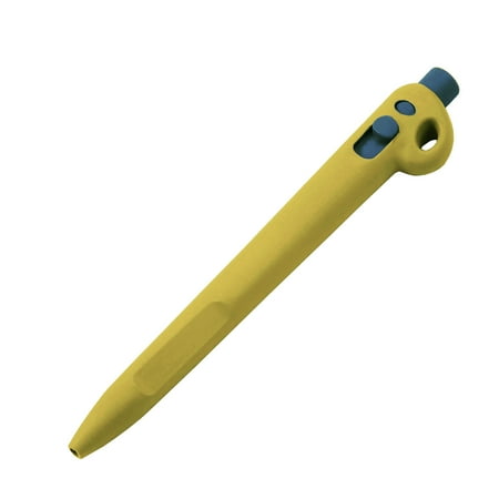 - Metal and X-Ray Detectable Food Safe Elephant Retractable Pen, Yellow Housing, Blue End Cap, Standard Blue Ink - With Lanyard Attchment ,Pack 50EA