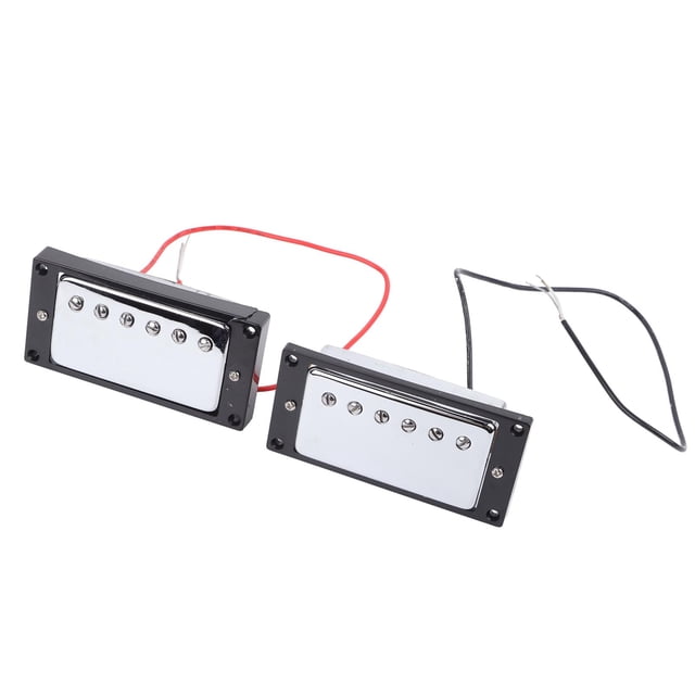 Electric Guitar Pickup Metal Double Coil For Black Frame Pickup Guitar Parts Replacement