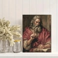 thumbnail image 2 of Qisvanset Wisdom Sage Enlightenment Canvas Wall Art 15.75x11.81 Inches, 2 of 8